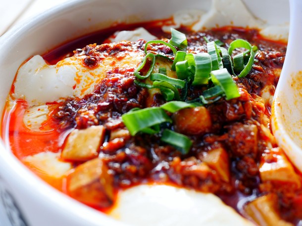 illustrative photo of the doufuhua at Tofu Vegan