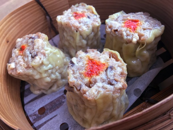 illustrative photo of the vegetarian siu mai at Tofu Vegan