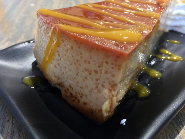 illustrative photo of the flan at La Chingada
