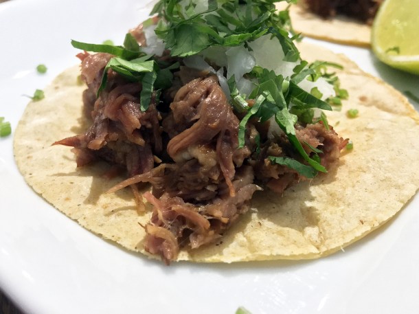 illustrative photo of the suadero tacos at La Chingada Surrey Quays Southwark southeast London