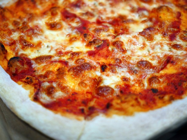 illustrative photo of the margherita from Protein Pizza