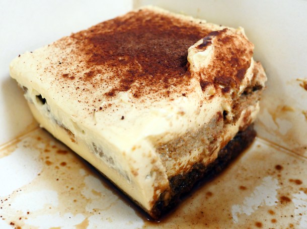 illustrative photo of the tiramisu from Pizzeria Pappagone Sud