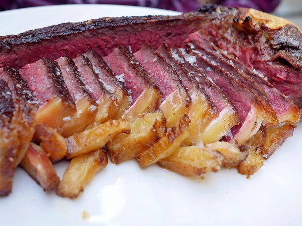 illustrative photo of the ex-dairy sirloin at Sarap Bistro Mayfair