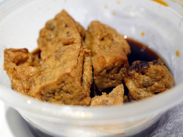 illustrative photo of the stewed tofu from Ye Ye
