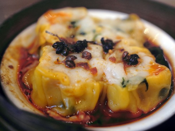 illustrative photo of the Sichuan fish siu mai at Dragon Castle