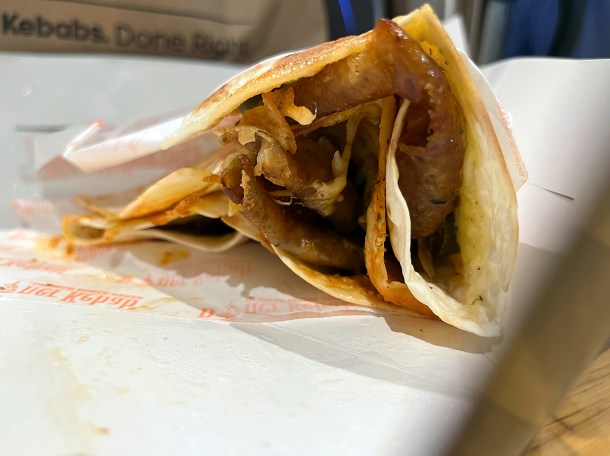 illustrative photo of the quesadilla from German Doner Kebab Woolwich