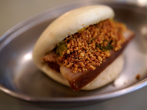 illustrative photo of the pork belly gua bao at Everyday People