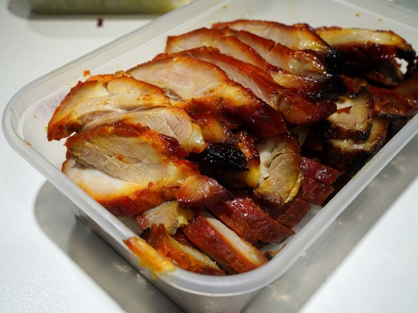 illustrative photo of the char siu from Cafe TPT