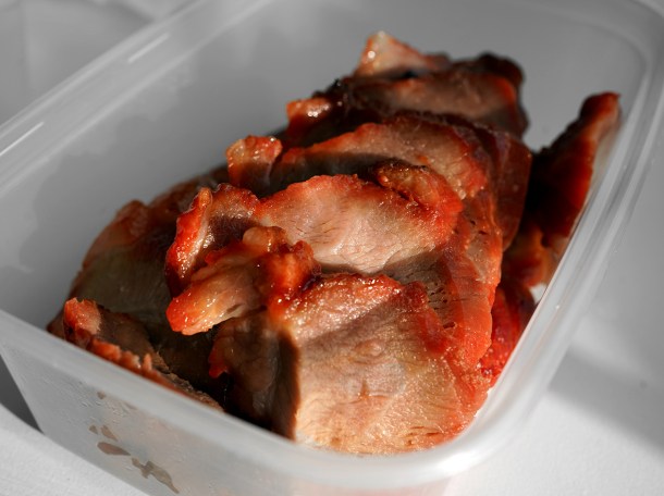 illustrative photo of the char siu from Dragon Castle