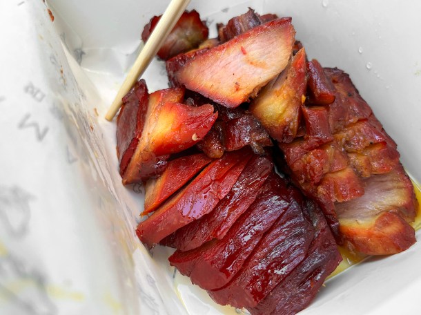 illustrative photo of the char siu from Mama Li
