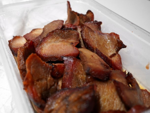 illustrative photo of the char siu from Sanxia Renjia