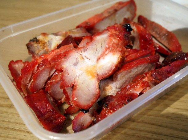 illustrative photo of the char siu from Tea House Deptford