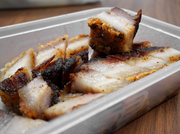 illustrative photo of the crispy roast pork from China City Holborn