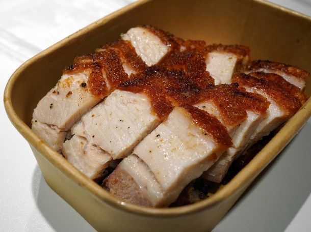illustrative photo of the crispy roast pork from Golden Dragon