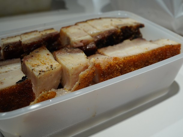 illustrative photo of the crispy roast pork from Haozhan