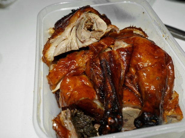 illustrative photo of the roast duck from Cafe TPT