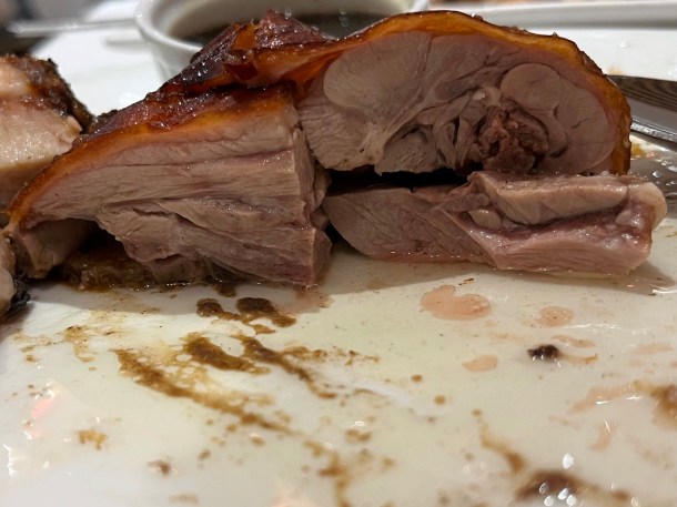 illustrative photo of the roast duck from Duck Duck Goose