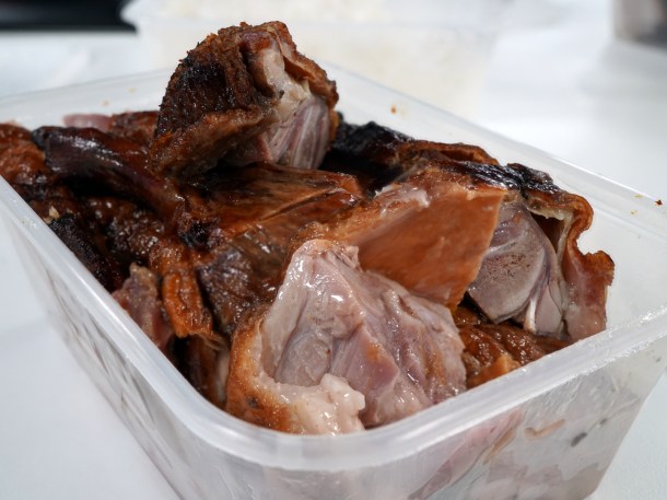 illustrative photo of the roast duck from Ruyi