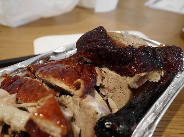 illustrative photo of the roast duck from Treasure of China Bromley