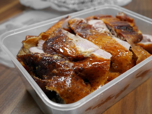illustrative photo of the roast duck from Reindeer Cafe