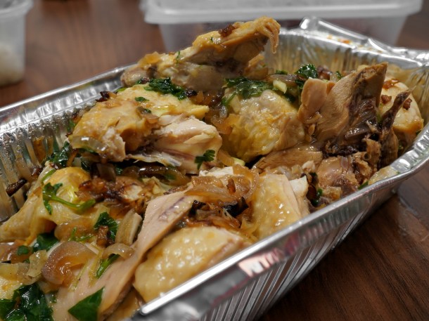 illustrative photo of the steamed chicken from Tai Tung