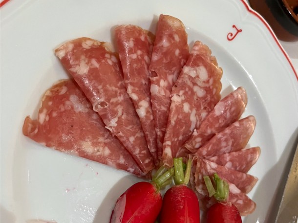 illustrative photo of the Lyonnaise charcuterie at Josephine Bouchon