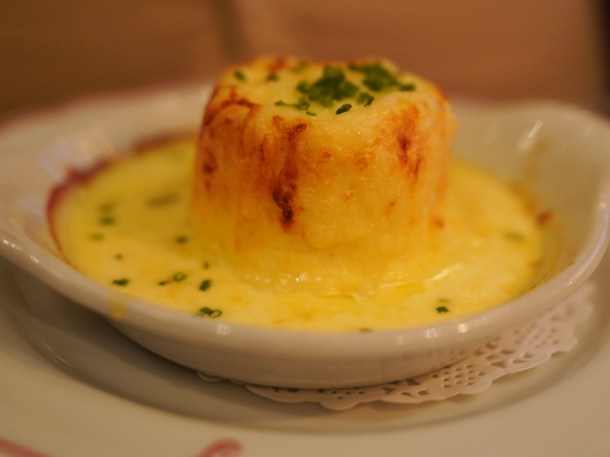 illustrative photo of the souffle at Josephine Bouchon