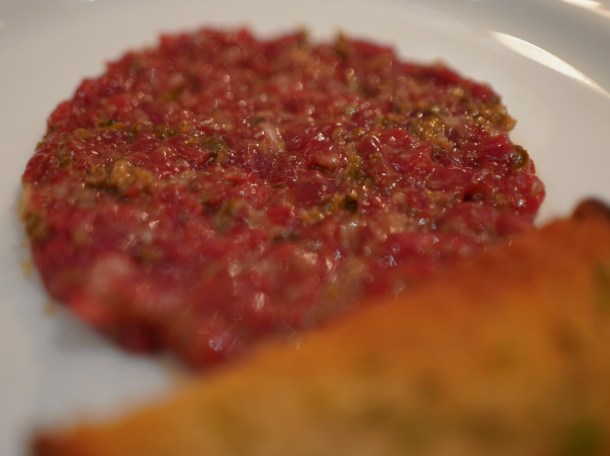 illustrative photo of the steak tartare at Josephine Bouchon