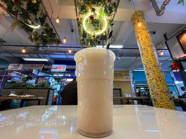 illustrative photo of the horchata at Guacamoles Peckham Rye