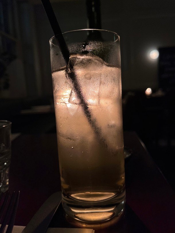 illustrative photo of the coconut soda at Hausu Peckham
