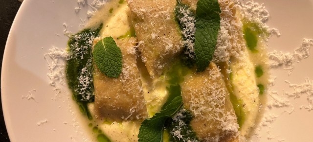 illustrative photo of the lamb agnolotti at Hausu